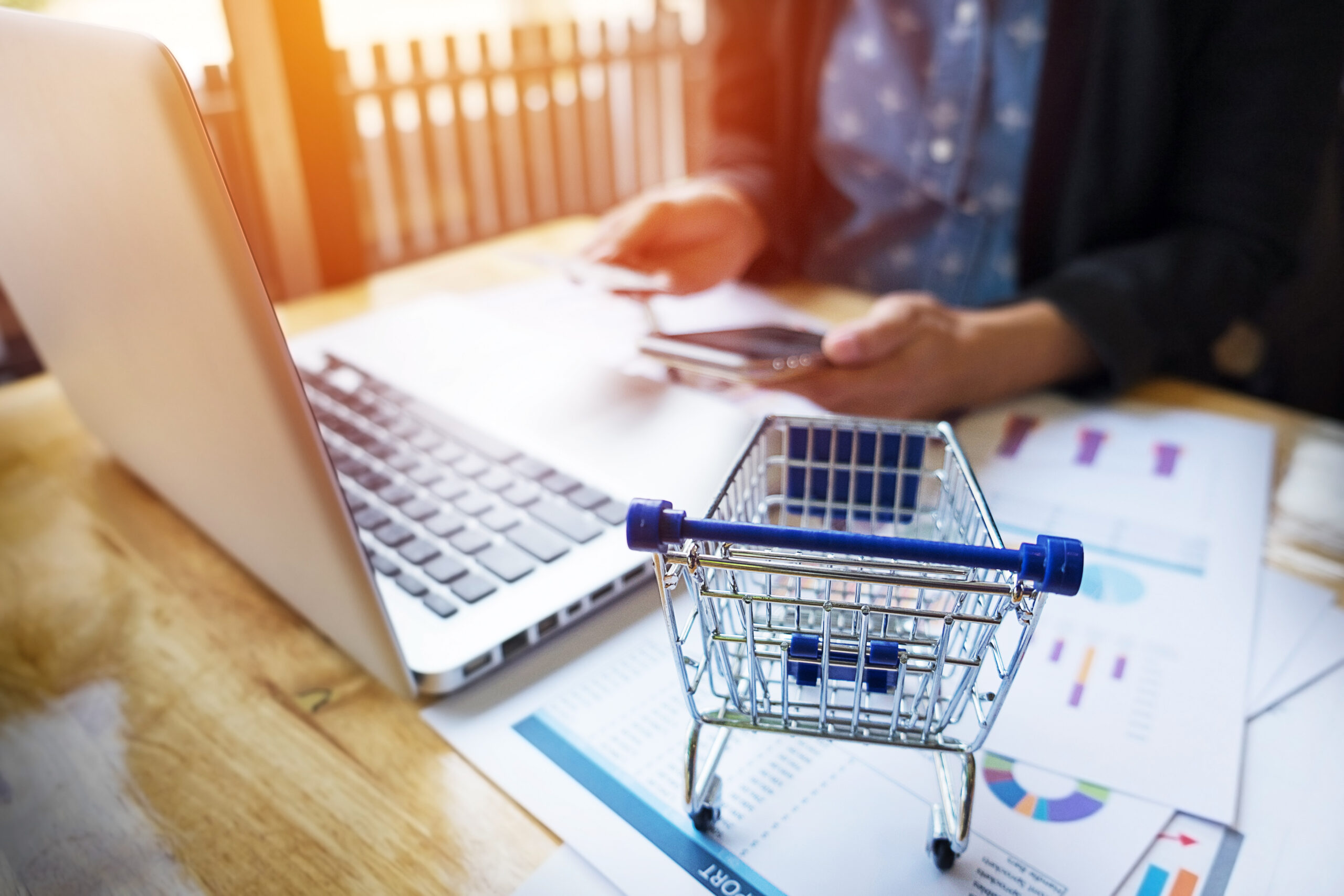 An illustration featuring the text 'Boost Conversions: Leveraging WordPress Funnels for WooCommerce Success' with icons representing sales funnels, conversion optimization, and strategies for enhancing e-commerce performance