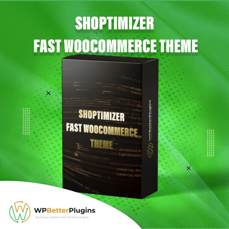Shoptimizer – Fast WooCommerce Theme
