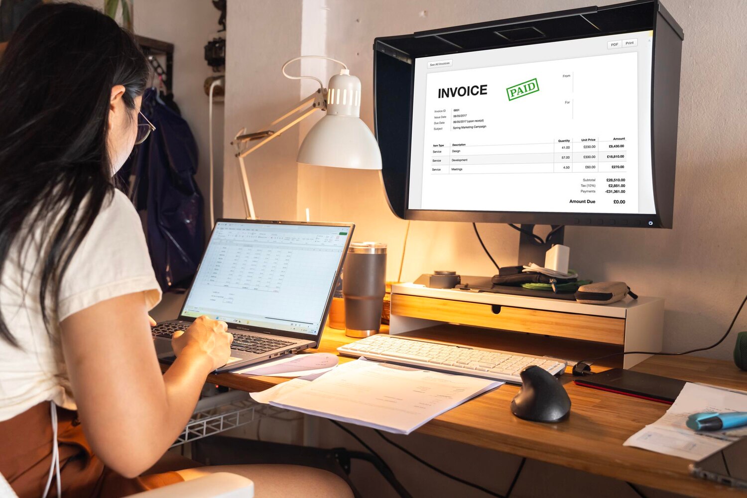 WooCommerce PDF invoices