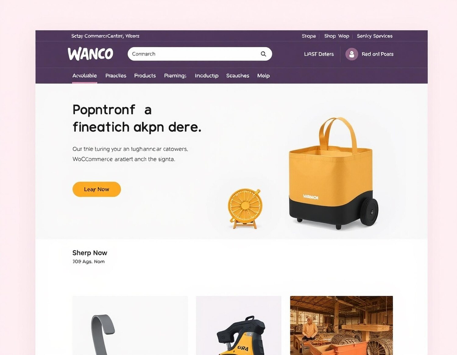 Elementor website template export import