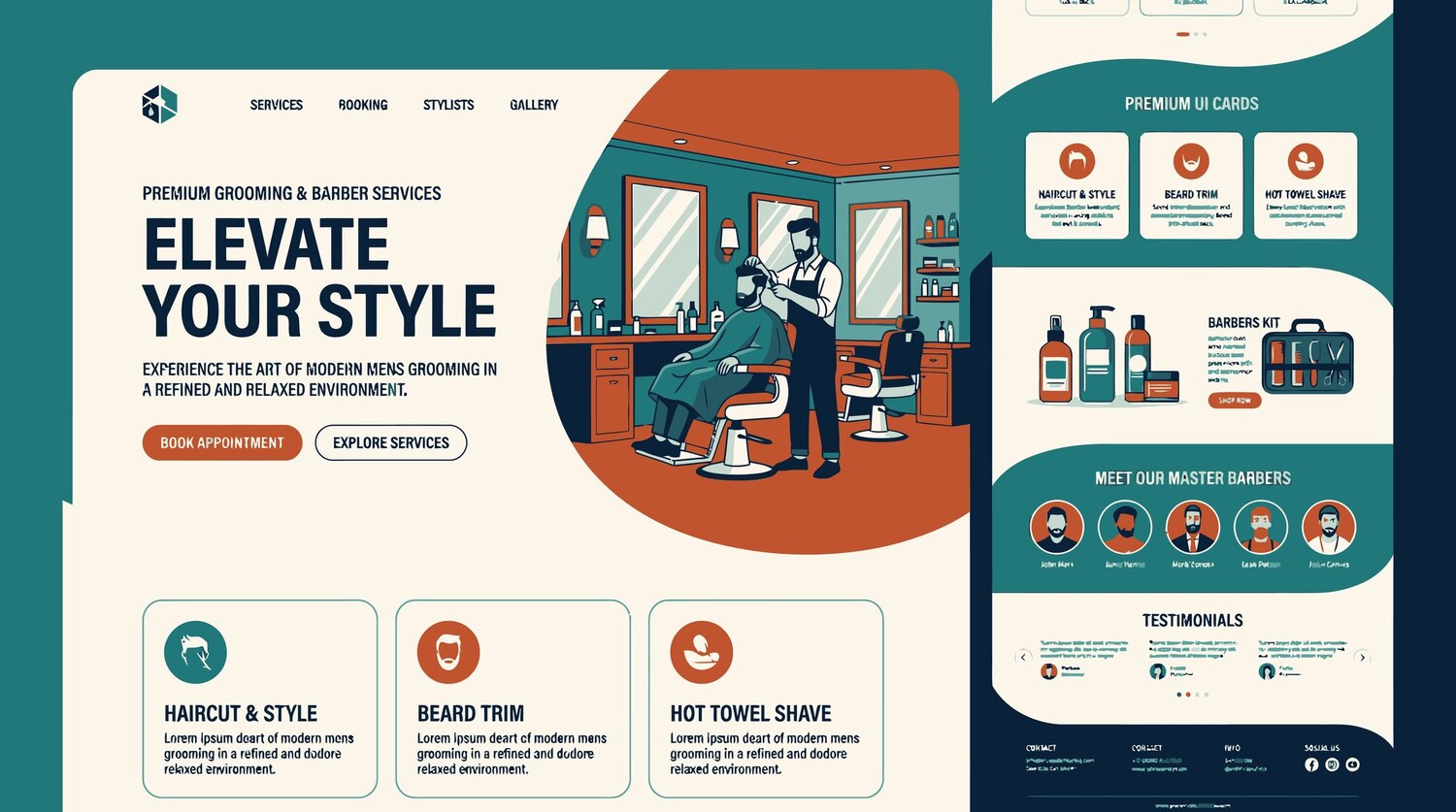 WordPress template parts